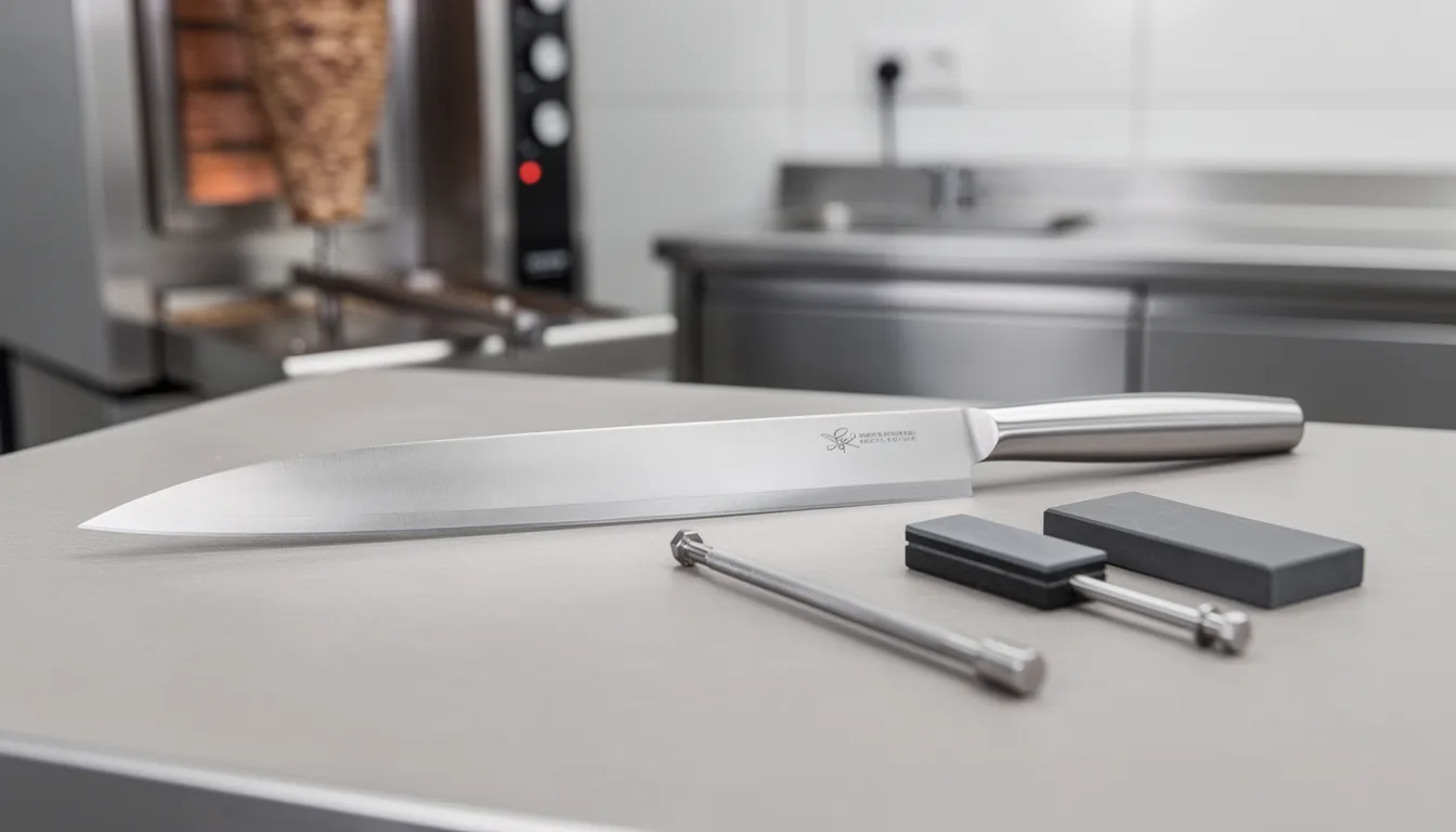 Doner knife blade - doner knife blade maintenance